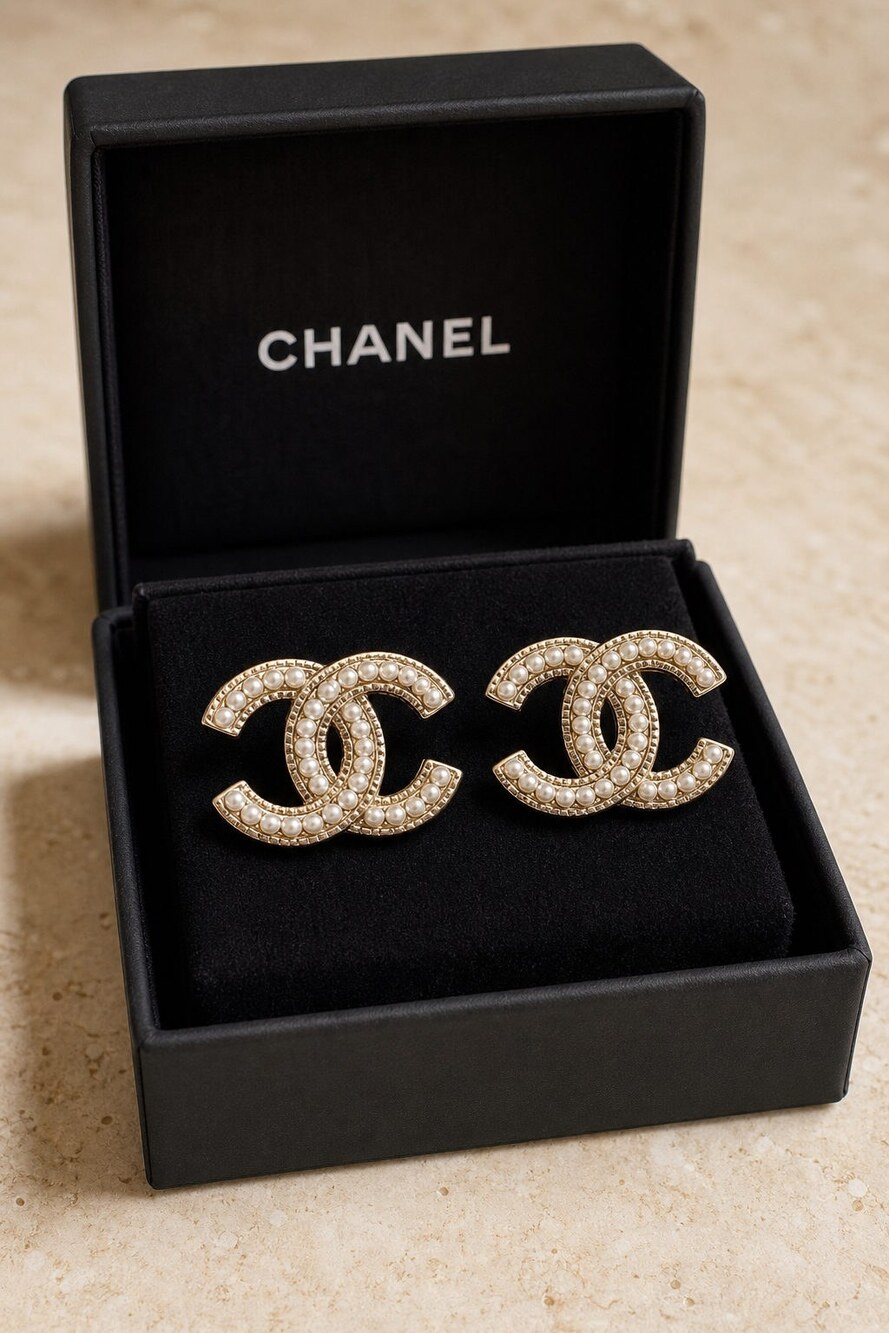 CHANEL Classic Parisian Earrings Style 31 | New with Box - Picture 4 of 9